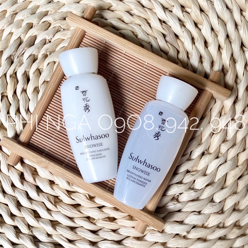 Chuẩn Auth - Sản phẩm dưỡng trắng da Sulwhasoo bạch sâm