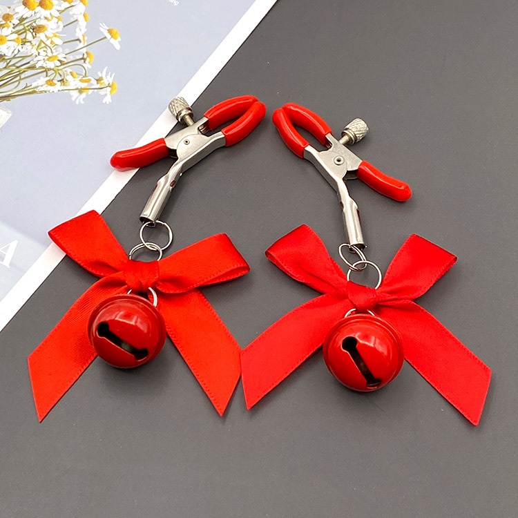 Dụng cụ cosplay nơ có chuông dễ thương gợi cảm / phụ kiện chụp ảnh / 4 màu đen đỏ trắng hồng BIKI HOUSE T405 - TPHCM