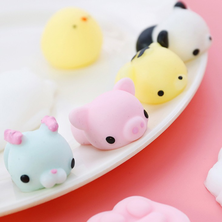 [Mã LIFE2410K giảm 10K đơn 20K] Đồ Chơi Bóp Tay Squishy Mochi Xả Stress Hình Động Vật Cute