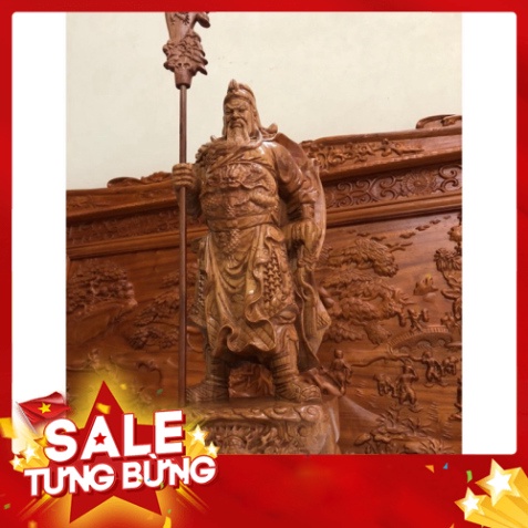 Tượng Quan Công Gỗ Hương