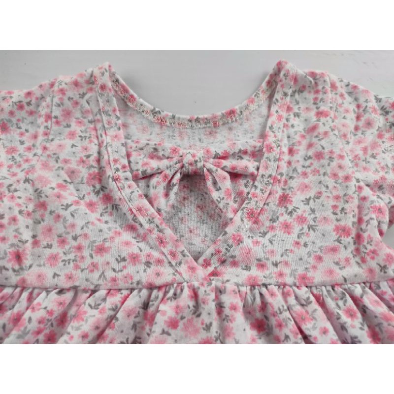 Váy cộc nơ lưng hãng Bunny mềm mát