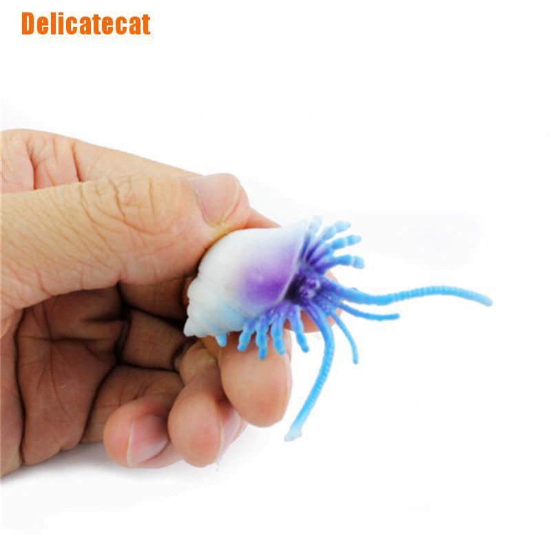 Set 24 Mô Hình Động Vật Biển Trang Trí Bể Cá