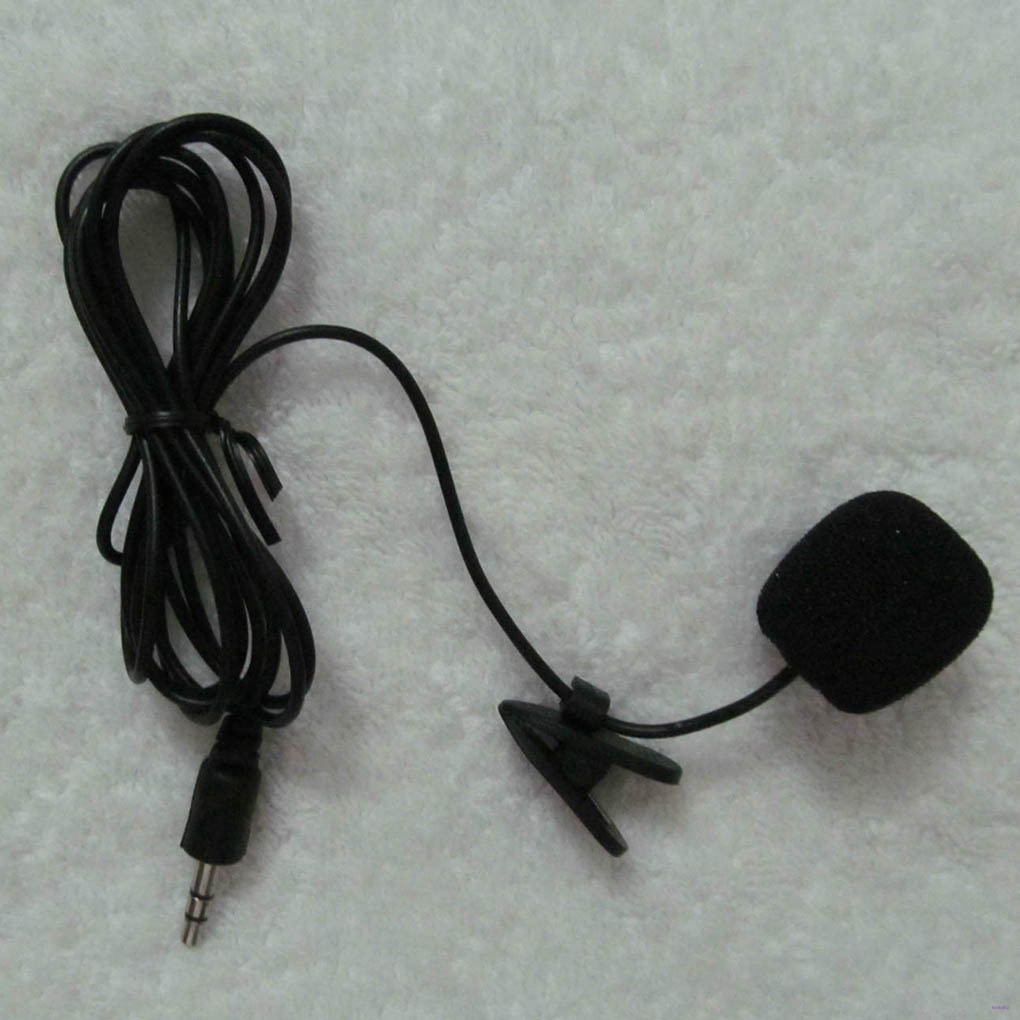 Mobile Phone Audio Recording Clip-on Type Mini Microphone Interview 3.5mm Collar Lapel Mic, 1pc