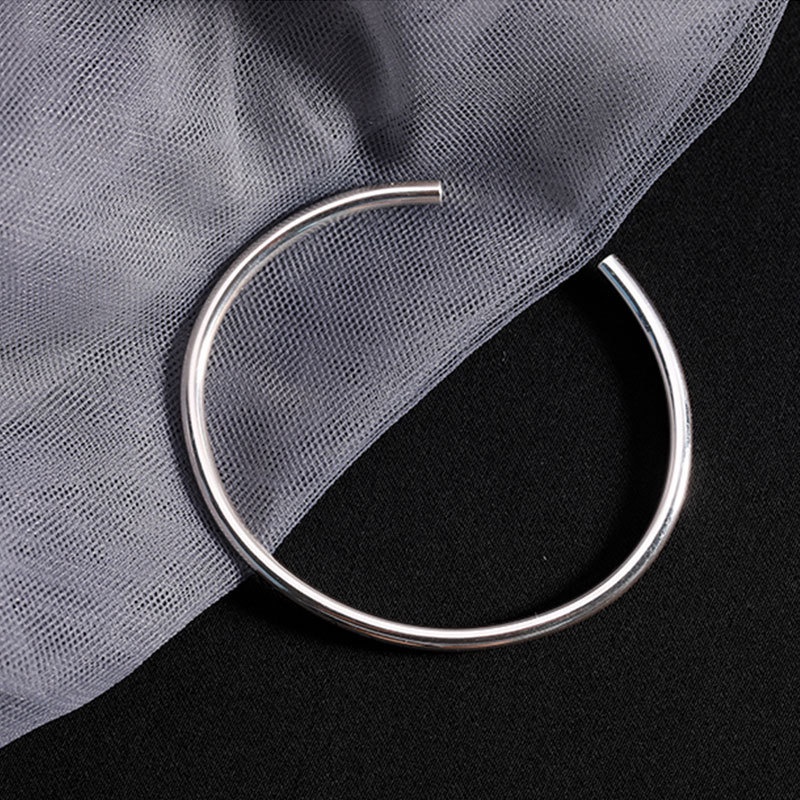 ❤zheting❤ 925 Silver Smiling Letter Women's Bracelet