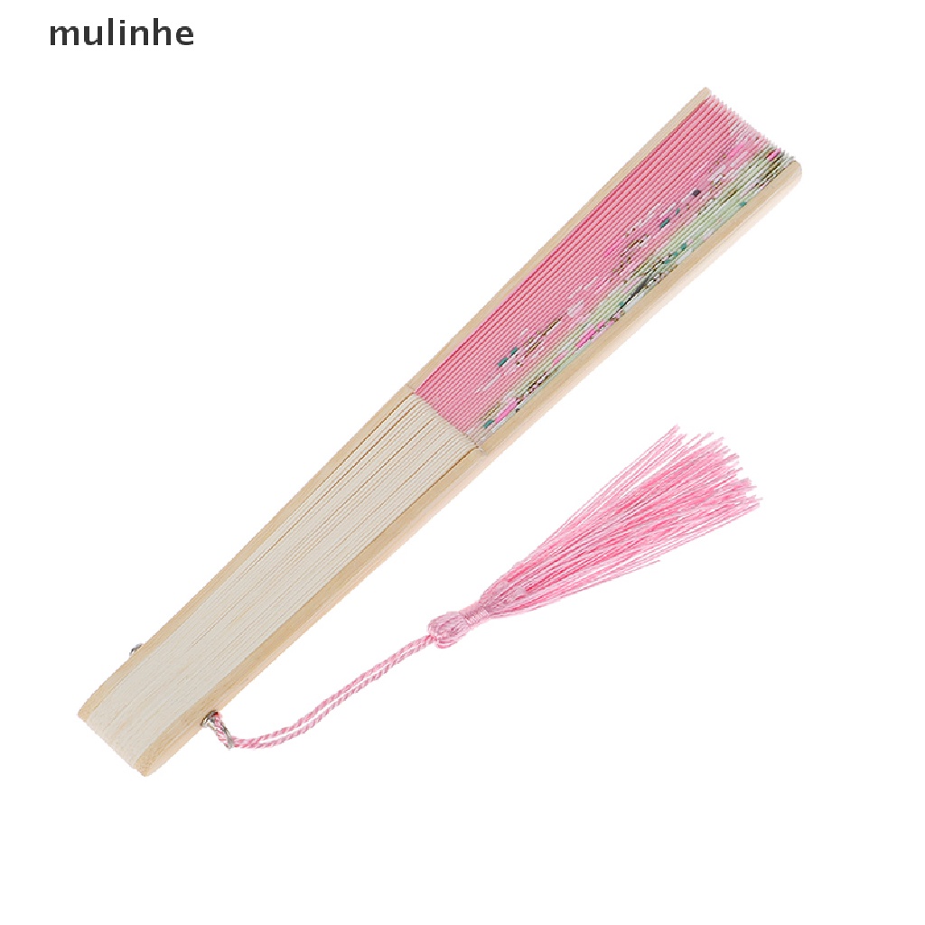 Quạt Xếp Cầm Tay mulinhe 1XFan Phong Cách Trung Hoa Nhật Bản Dùng Làm Quà Tặng Đám Cưới