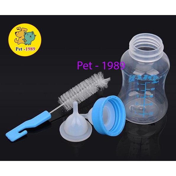 [Mã PET50K giảm Giảm 10% - Tối đa 50K đơn từ 250K] Bình Ti Bình Sữa Chó Mèo Sơ Sinh 60ml – 150ml - Lida Pet Shop