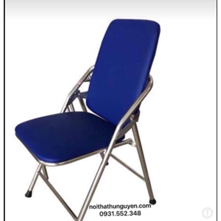 Ghế xếp nệm lưng cao,ghế xếp thái giá rẻ,ghế gấp văn phòng inox
