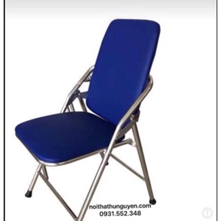 Ghế xếp nệm lưng cao,ghế xếp thái giá rẻ,ghế gấp văn phòng inox