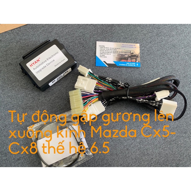 Tự động gập gương lên xuống kính Mazda CX5 - CX8 thế hệ 6.5 2020-2021