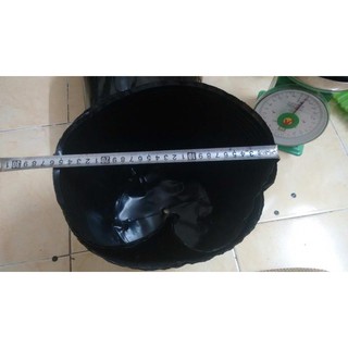3kg chậu nhựa mềm ươm cây 30x28 - bịch, túi bầu 30x28, 3kg = 90 chậu