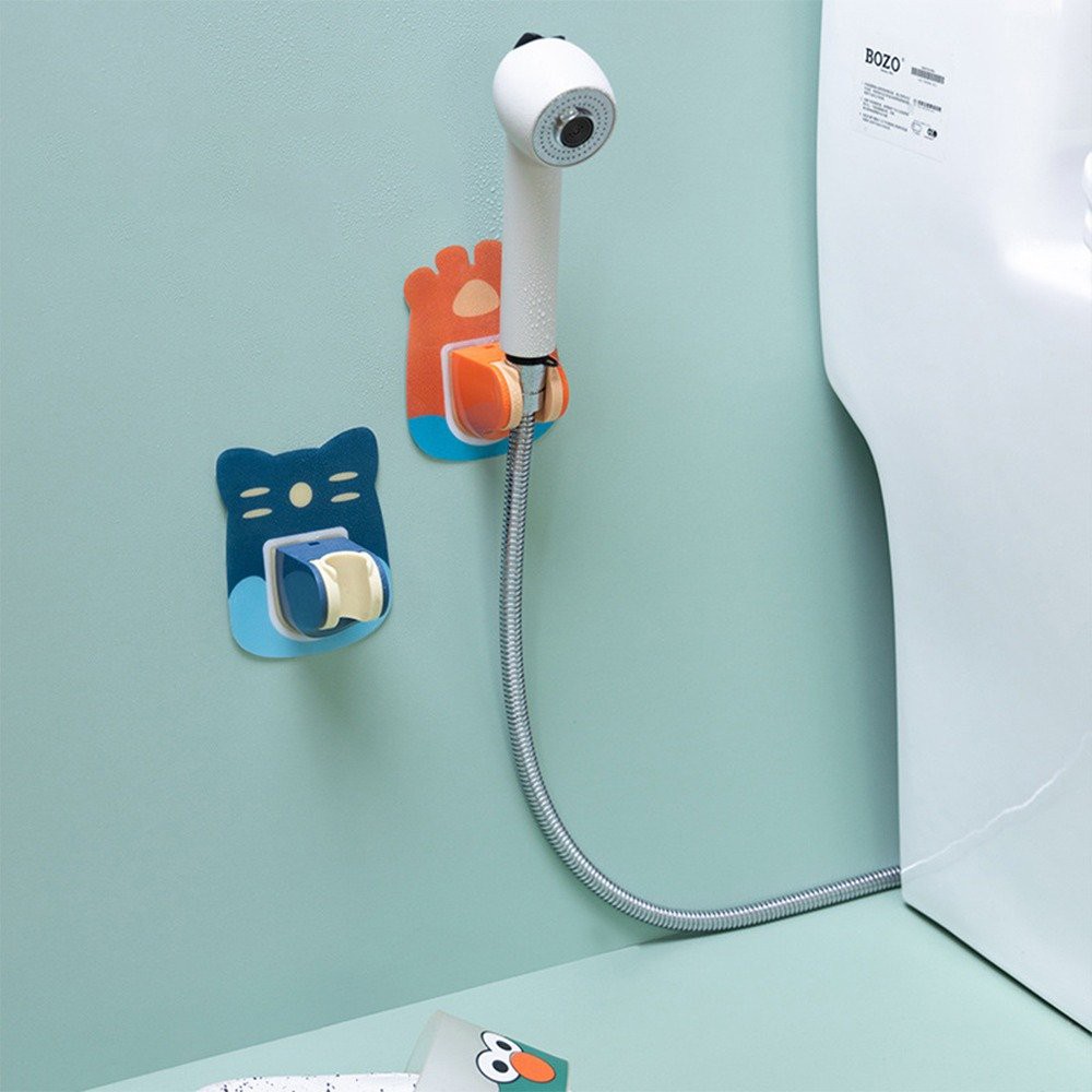 [Tổng Kho Sỉ] Giá Treo Vòi Hoa Sen K6, Đế Kẹp Vòi Sen Vòi Xịt Toilet Dán Tường Bằng Nhựa Họa Tiết Hoạt Hình