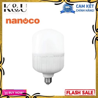 Bóng led bulb trụ nanoco 20w, 30w, 40w, 50w,