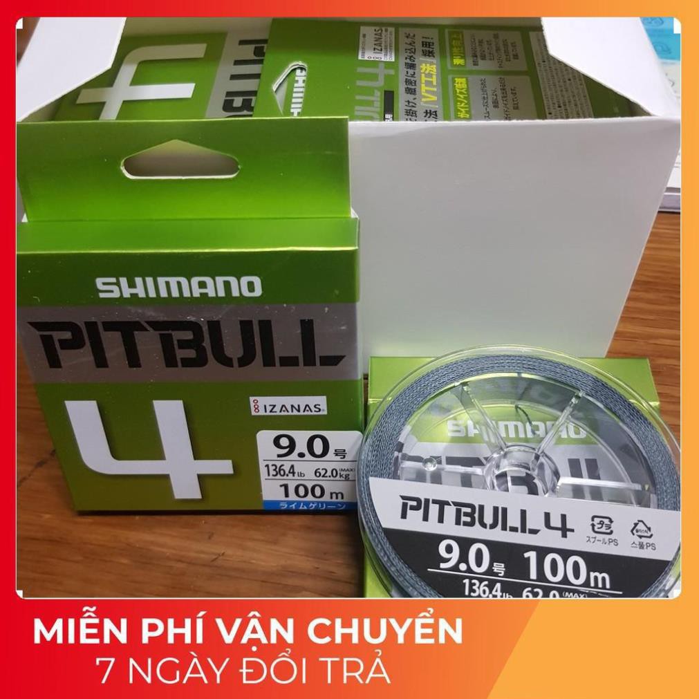 [Xả Hàng] DÂY SIÊU Bền,Dây DÙ PE PITBULL SHIMANO