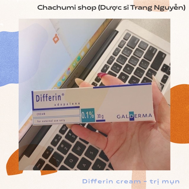 Gel trị mụn differin 30g
