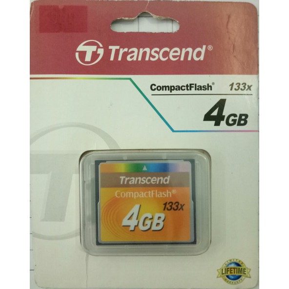 Thẻ nhớ 4GB CompactFlash CF Transcend 133x