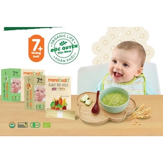 Mì dinh dưỡng rau củ hữu cơ cho bé nhiều vị MenNoSato 300g – Organic Baby Noodle Plain Wheat