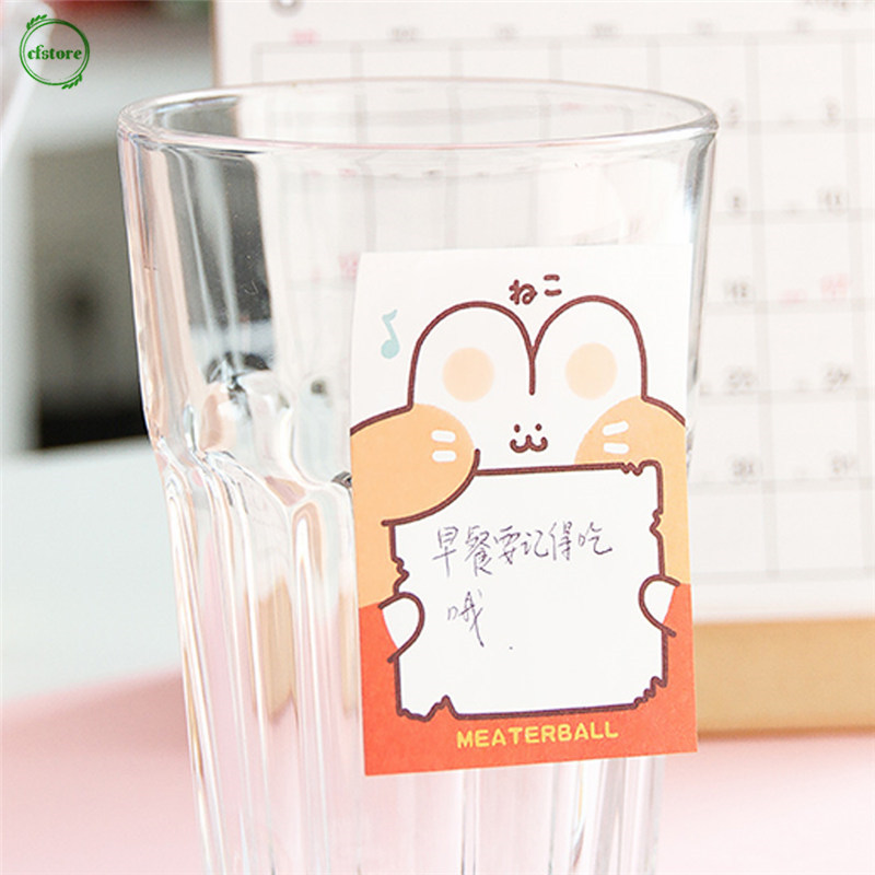 Set 100 Giấy Ghi Chú Dễ Thương