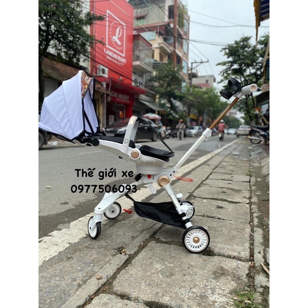 Xe đẩy happy baby - xe đẩy ngả nằm cho bé sơ sinh