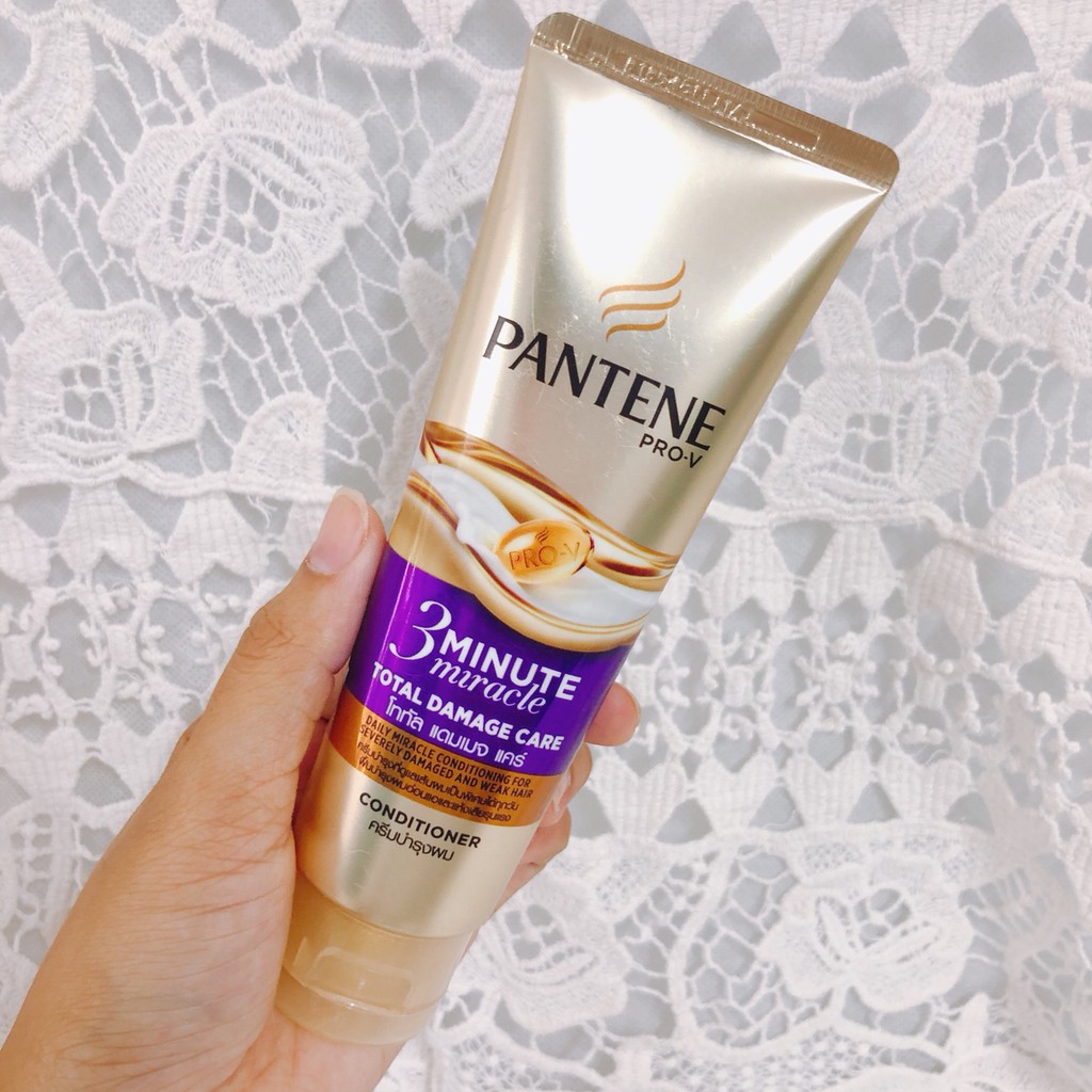 Kem xả 3 phút diệu kỳ Pantene Pro-V chăm sóc tóc hư tổn 300ml