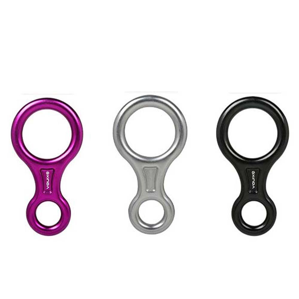Móc Khóa Carabiner Bằng Nhôm Hình Số 8 Hỗ Trợ Leo Núi