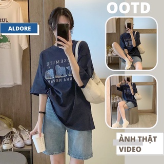 Quần short jean lửng ngố ống rộng quần ngố bò xanh phong cách học sinh Ullzang MSHA