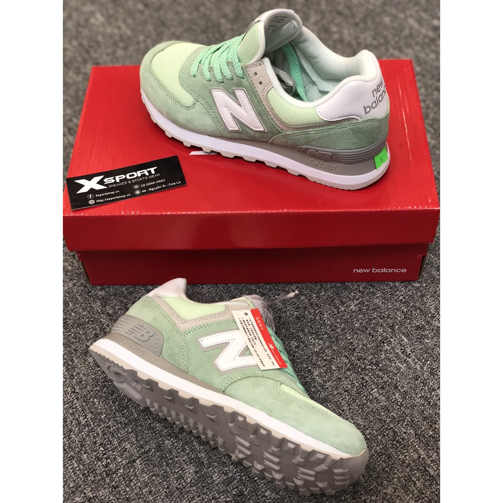 [SALE]Giày New Blance NB574 R.E.P 1:1 chuẩn chính hãng Green