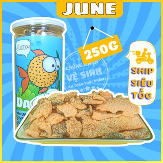 Da cá trứng muối hộp 250gr, da cá chiên giòn lắc phô mai thơm ngon béo ngậy, đồ ăn ăn June vừa ngon vừa rẻ