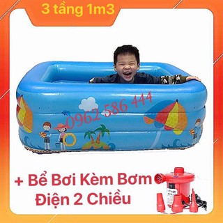 [ RẺ VÔ ĐỊCH ] Bể Bơi Phao Loại Dày Đủ Size ( ẢNH THẬT )