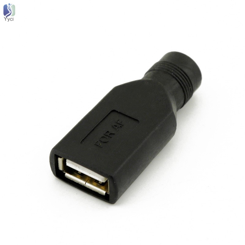 Đầu chuyển đổi lỗ cắm USB sang lỗ cắm 5.5x2.1mm tiện dụng