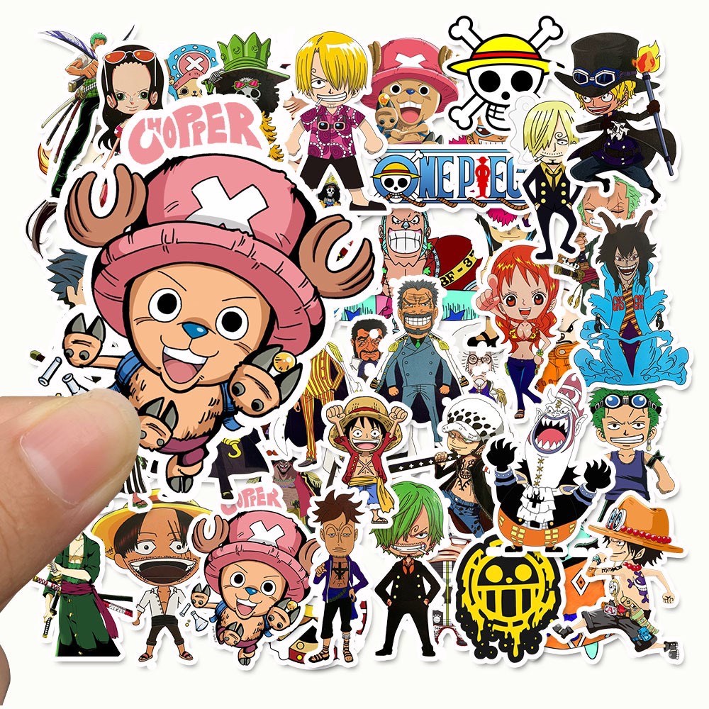 MIẾNG DÁN STICKER TRANG TRÍ - ONE PIECE