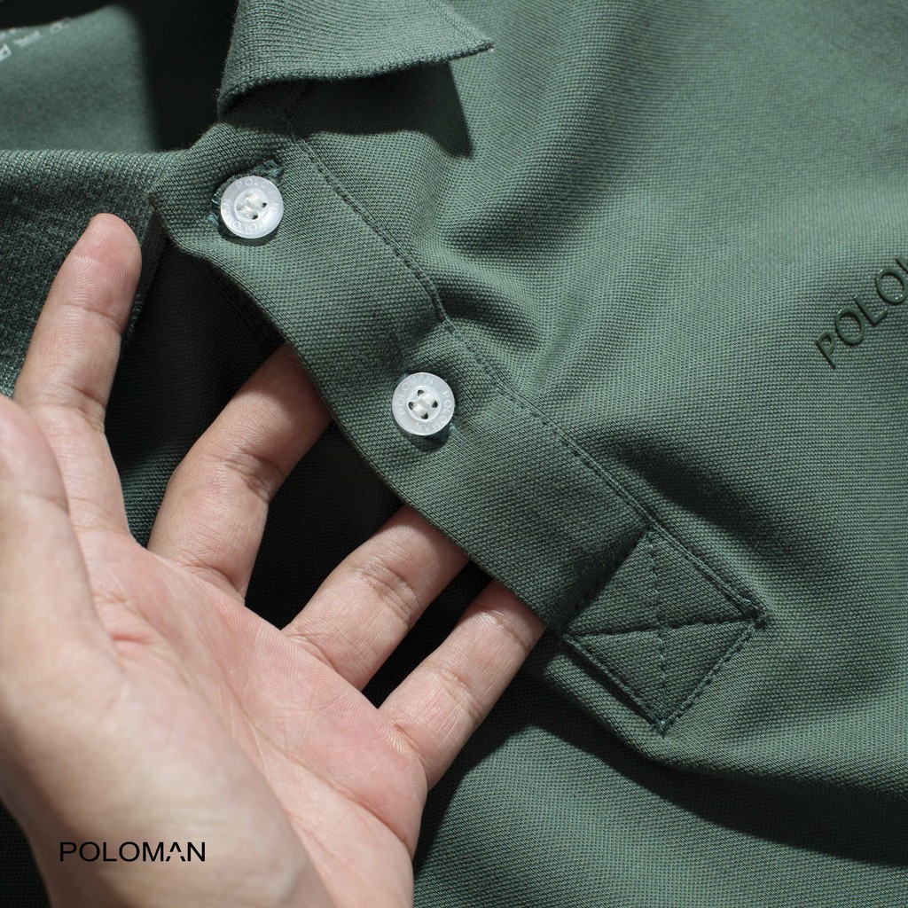 Áo thun POLO nam cổ bẻ BASIC CVC vải cá sấu Cotton trẻ trung 6 màu - HappyHow | BigBuy360 - bigbuy360.vn