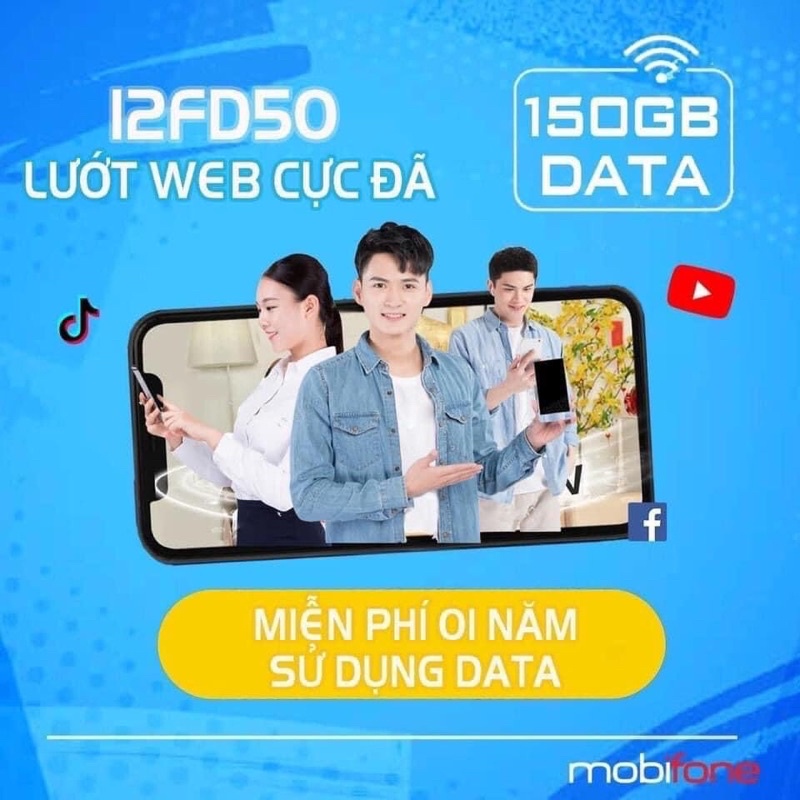 SIM 4G DÙNG MIỄN PHÍ 12-24 THÁNG ĐẶC BIỆT [12FD50HN] [6FD50HN]SIÊU ƯU ĐÃI CHO NGƯỜI DÙNG TẠI HÀ NỘI