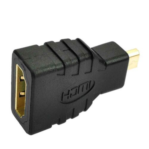 1pcs Type D New Micro Hdmi-M To Hdmi-F Micro-To-Standard C3N4