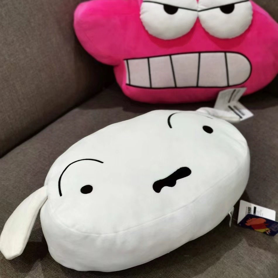 Gối Tựa Lưng Và Cổ Hình Cậu Bé Bút Chì Shin-Chan Dễ Thương Thoải Mái