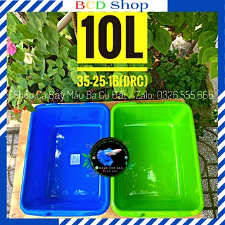Khay nhựa, khay nuôi cá - dưỡng cá, tách cá đẻ, nuôi cá con loại 10 Lít