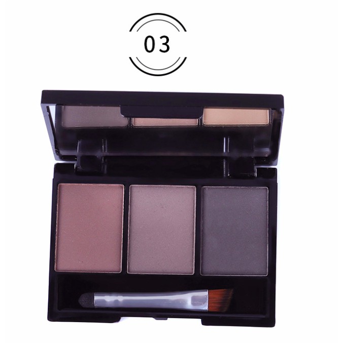 Phấn kẻ chân mày 3 ô chính hãng Lameila | BigBuy360 - bigbuy360.vn