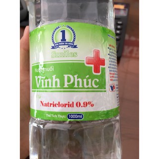 nước muối sinh lý VĨNH PHÚC 0.9%