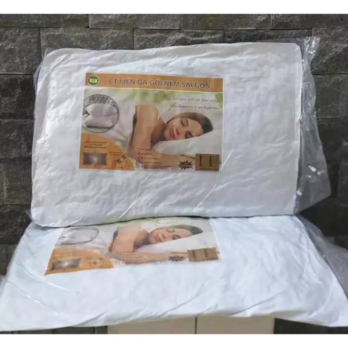 2 RUỘT GỐI ÉP HƠI CAO CẤP SÀI GÒN 40x60cm