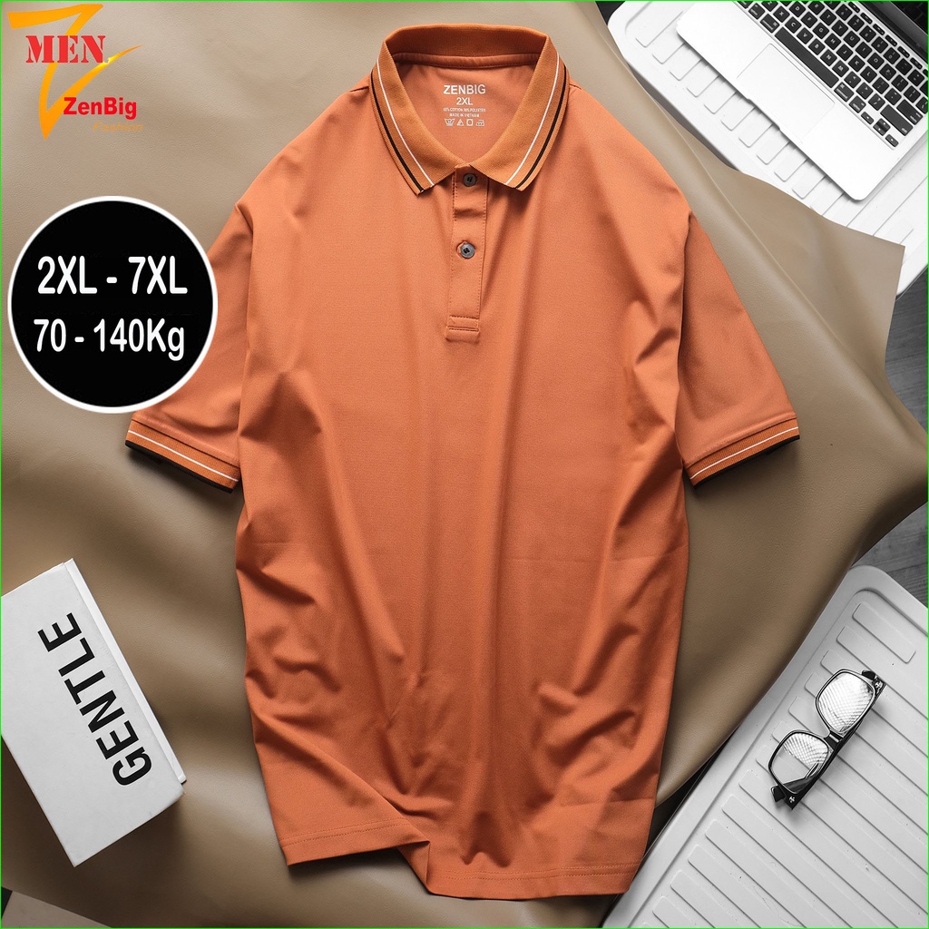 Áo phông nam big size 70-140kg dành cho người mập, người béo 80kg, 90kg, 100kg, 120kg, 130kg Zenbig men