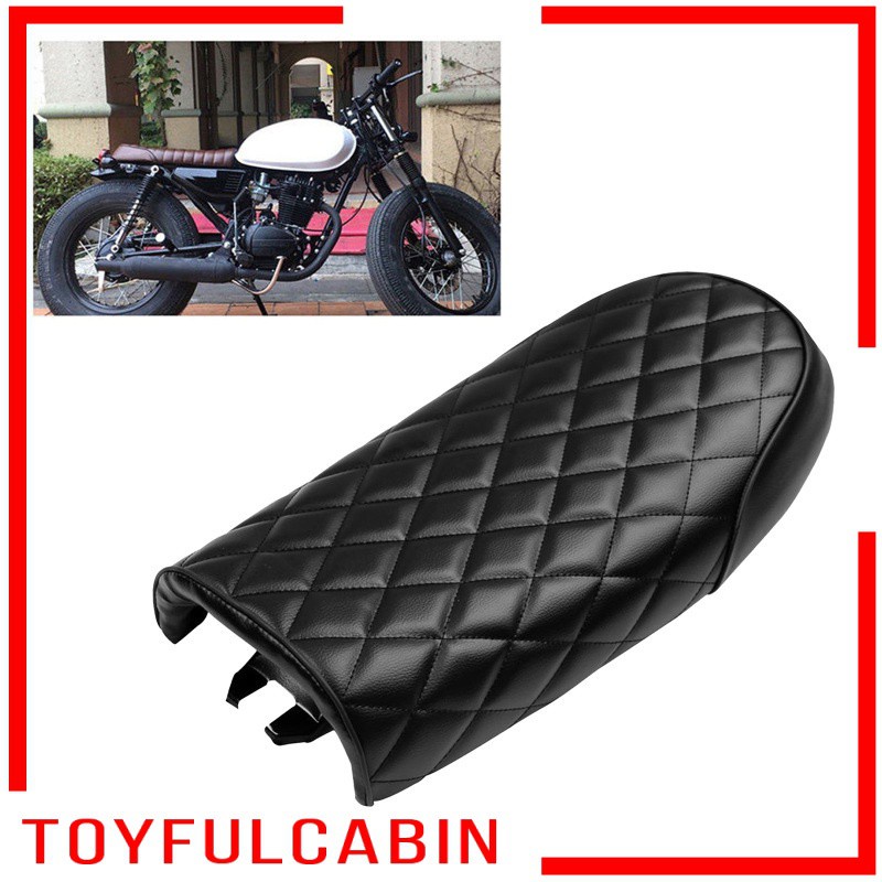 Yên Xe Mô Tô Cafe Racer Bằng Da Mềm