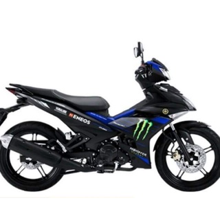 Tem rời exciter 150 monster 2019 xanh trắng đen