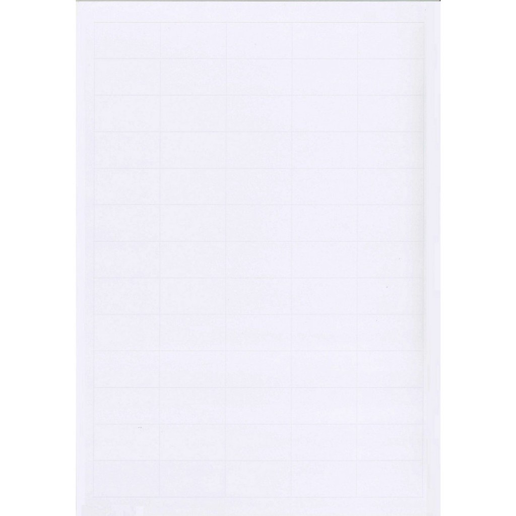 10 TỜ DECAL A4 IN MÃ VẠCH MINCODE, TEM NHÃN, BARCODE, QRCODE