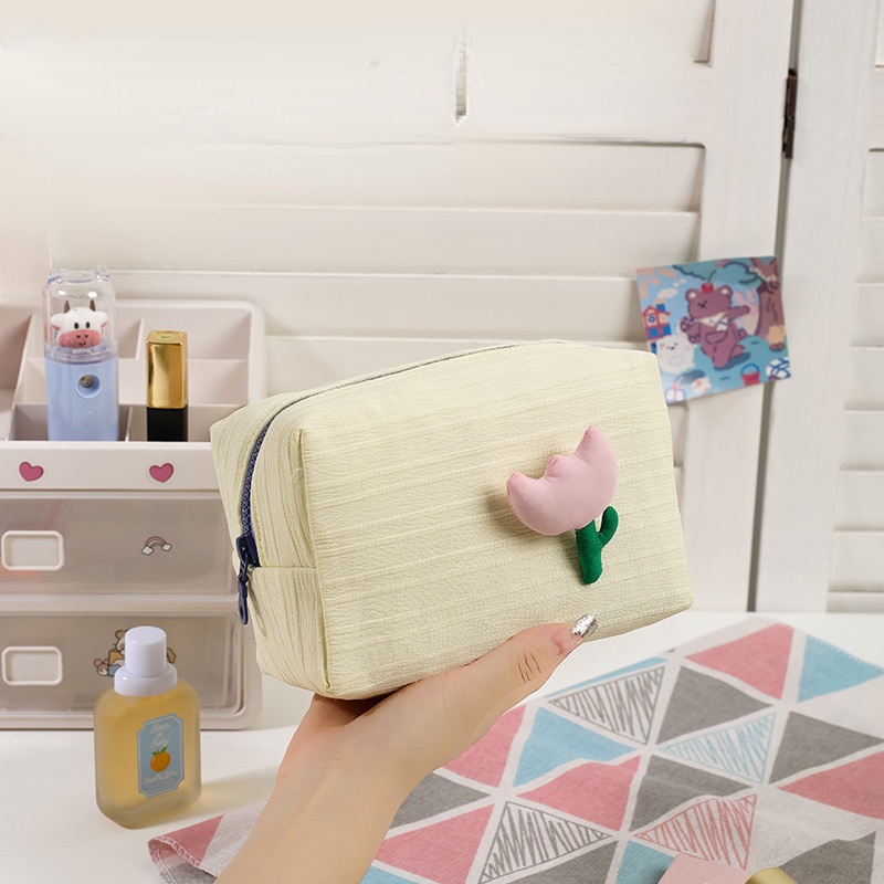 Túi Đựng Mỹ Phẩm Họa Tiết Hoạt Hình Dễ Thương Cao Cấp