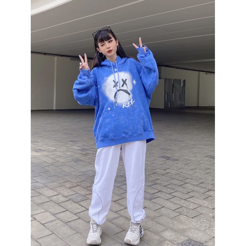 [Mã SKAMA06 giảm 8% tối đa 50K đơn 250K] ÁO HOODIE WASH MÀU XANH | BigBuy360 - bigbuy360.vn