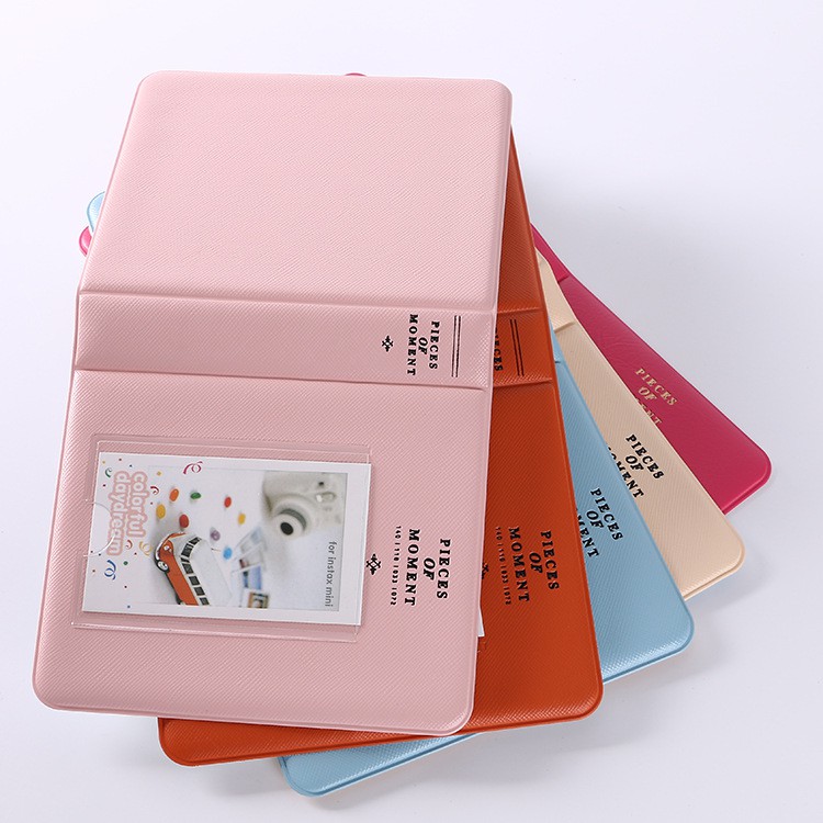 Album mini ảnh instax, lomo card,polaroid cỡ 8,8*5,6 (đựng được 64 ảnh) | BigBuy360 - bigbuy360.vn