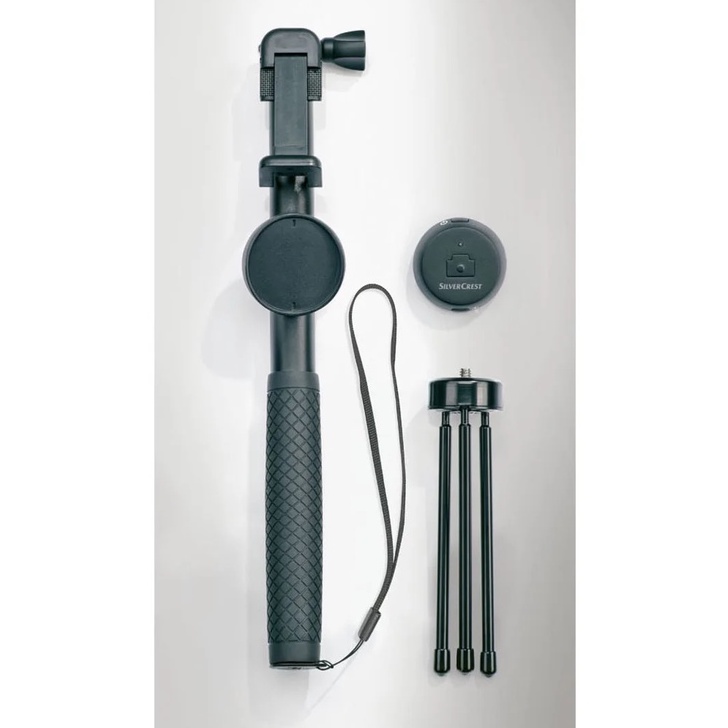 Gậy Chụp Ảnh Tự Sướng Silvercrest Nội Địa Đức Có Bluetooth Gậy Chụp Hình Selfie Từ Xa Có Chân Đỡ GermanySnT 9990027