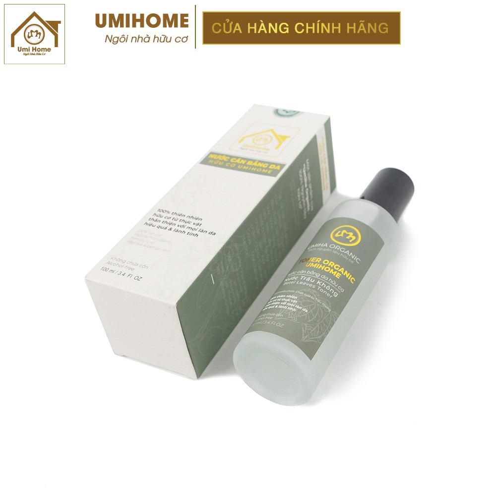 Nước cất lá Trầu Không hữu cơ UMIHOME 50/100ml nguyên chất