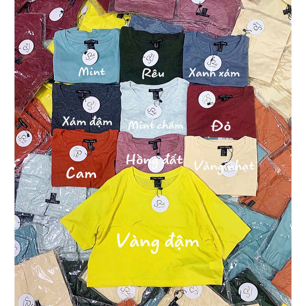 [FREESHIP-ẢNH CHÍNH CHỦ] Áo CROPTOP CỔ TRÒN URATV