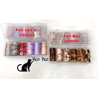 foil trang trí móng mẫu mới