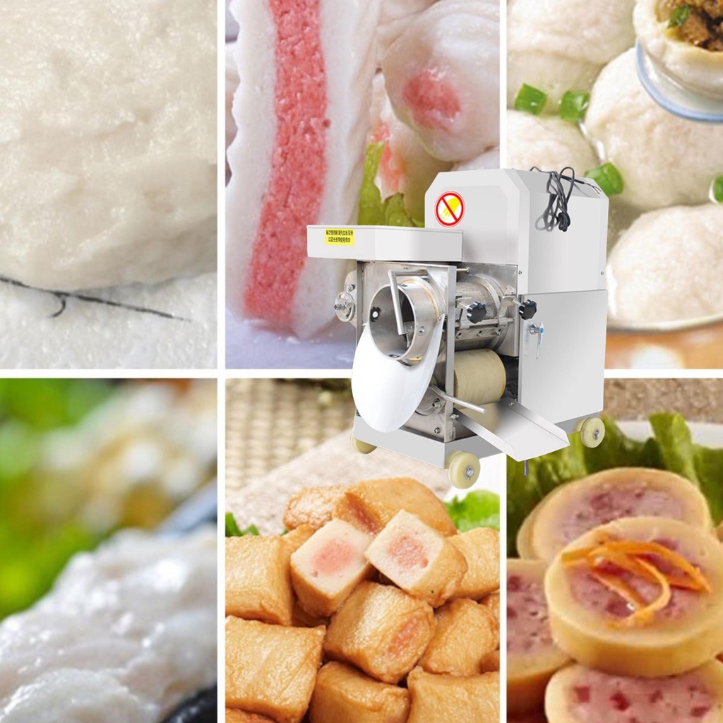 Máy tách xương cá,máy lọc xương cá,máy xay cá tách xương công nghiệp